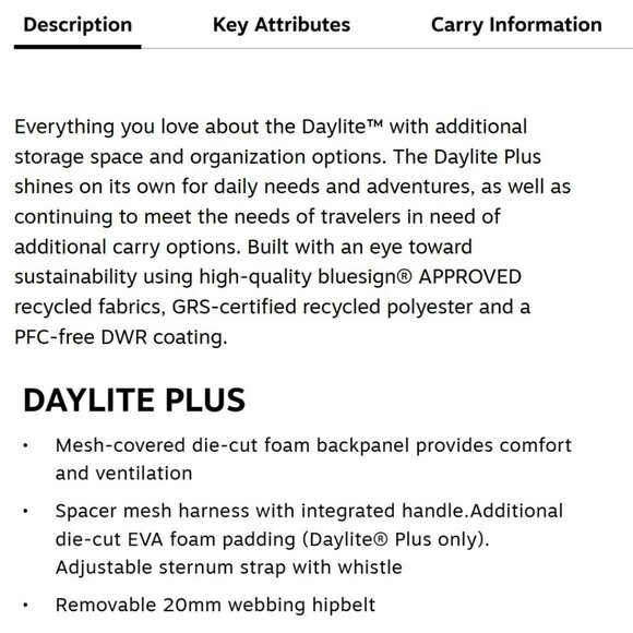 NWT Osprey Daylite Plus 20L Backpack — Blue Spikemoss/Alkaline - Picture 8 of 10